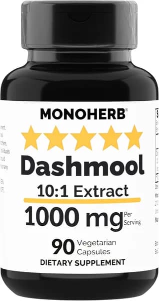 MONOHERB Dashmool Экстракт 1000 мг - 90 вегетарианских капсул