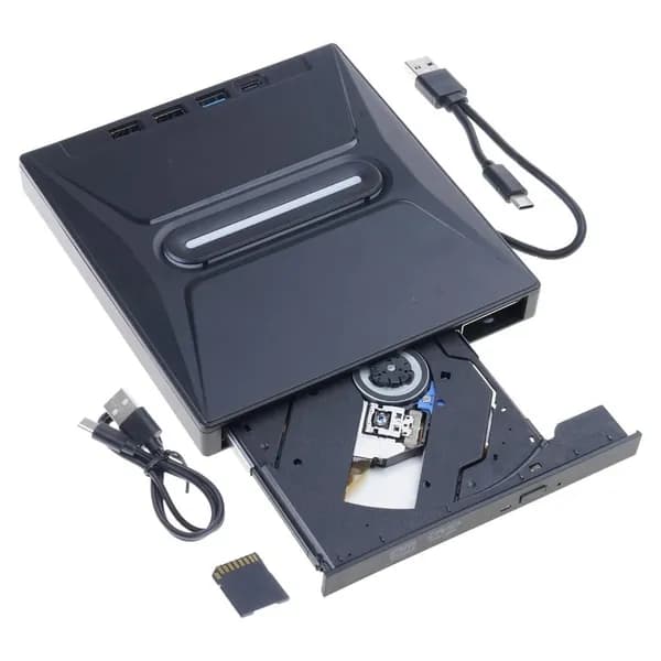 Внешний дисковод USB 3.0 7-в-1