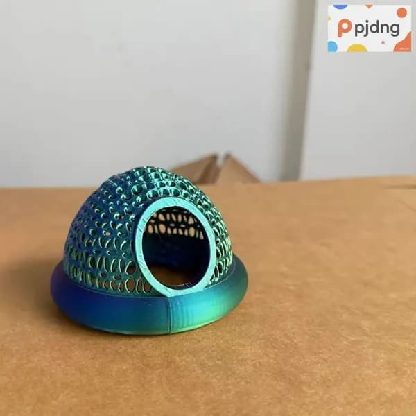 Эксклюзивный аксессуар для аквариума, укрытие и декор из PLA, напечатанный на 3Dпринтере, плавающий домик для рыб