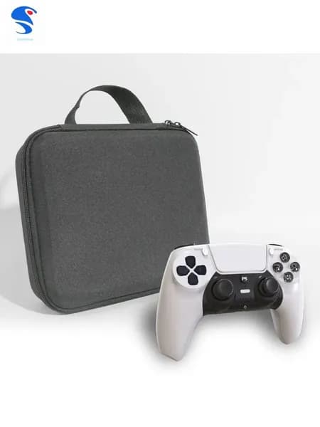 Защитный чехол для хранения джойстика Sony Playstation 5, сумка для геймпада DualSense PS5, PS4, кейс для Xbox One, Nintendo Switch Pro, Series S, X, серый