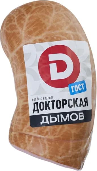 Колбаса вареная ДЫМОВ Докторская ГОСТ, весовая - 1 кг