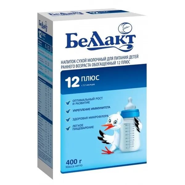 Беллакт Молочная смесь 3 (с 12 месяцев) 400г. 1шт.
