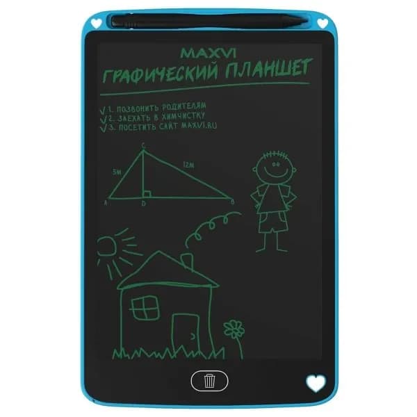Графический планшет Maxvi MGT-01 blue