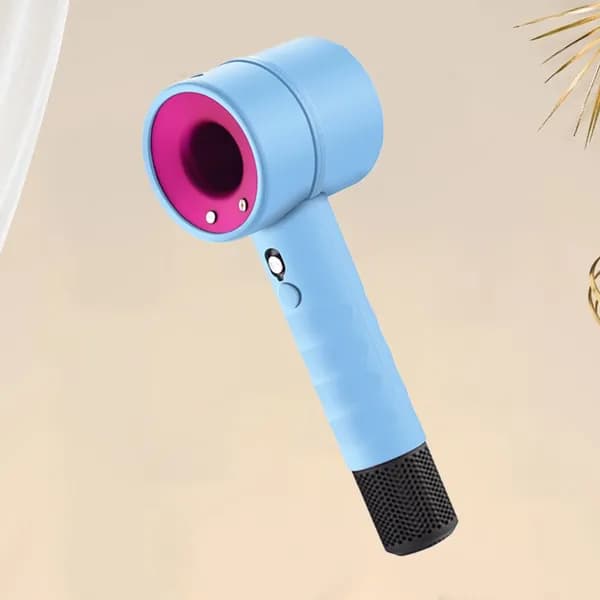 Силиконовый чехол для фена Dyson HD01, HD03, HD08, небесно-голубой, противоскользящий