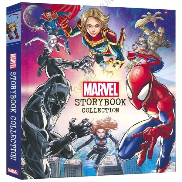 Коллекция рассказов Marvel, иллюстрированная книга для детей, твердый переплет