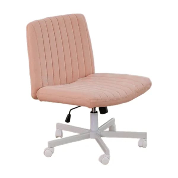 Ортопедический стул, Pink linen white pul