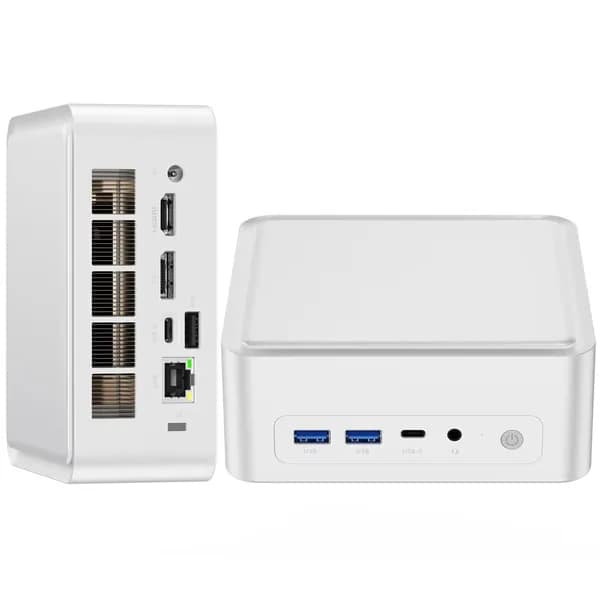 Мини-ПК (Intel Core i7-13620H, RAM 8 ГБ, SSD 128 ГБ, Intel Graphics, Windows 11 Pro), белый