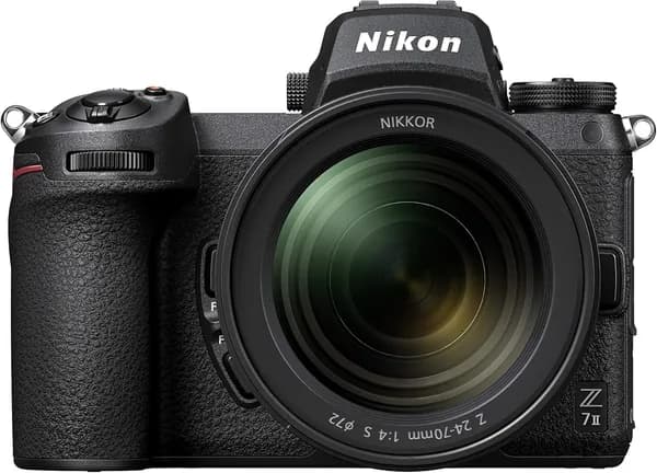 фотоаппарат Nikon Z7II Kit Nikkor Z 24-70mm f/4S Black + FTZ II адаптер