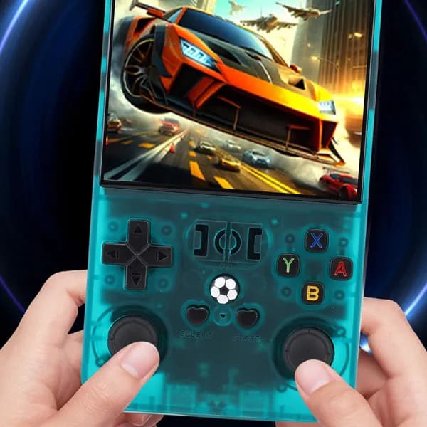 Портативная игровая консоль в стиле ретро