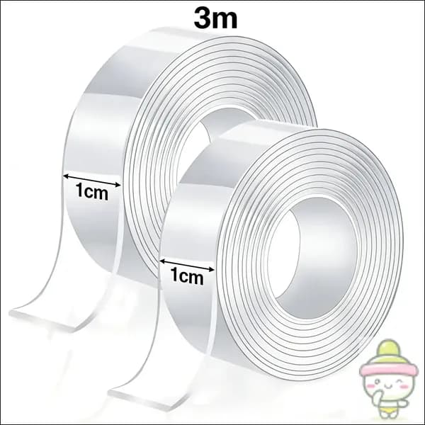 Клейкая лента канцелярская 10 мм x 3 м, 1 шт.