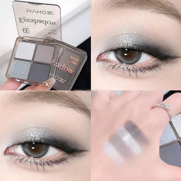 1шт. Тени для век палетка матовые и блестящие Eyeshadow Palette