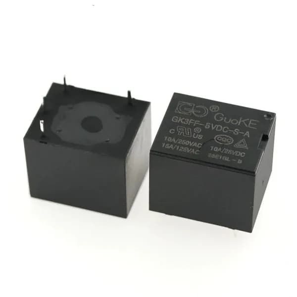 2pcs Реле GK3FF-5VDC-S-A, 4-контактное, одно нормально разомкнутое, 5 В постоянного тока