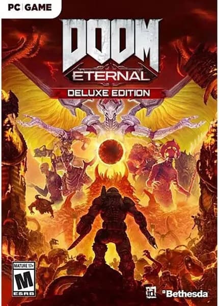 Игра Doom Eternal Deluxe Edition, код активации для PC(ПК), Русская озвучка, Steam