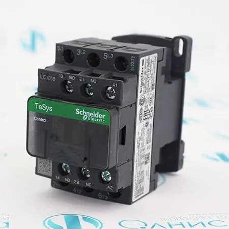 Контактор Schneider Electric TeSys LC1D 3P 18А 400/72В DC 7.5кВт, LC1D18SD