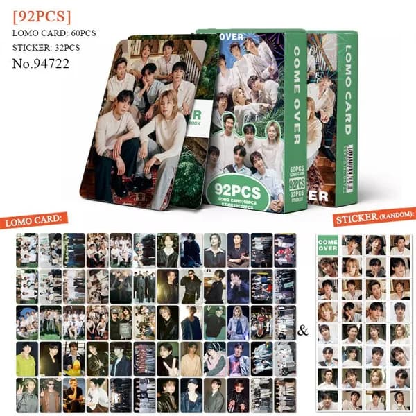 KPOP 92шт/коробка BTS 13TH 2026 FESTAФотокарточки 13TH 2026 FESTA Коллекционная карточка