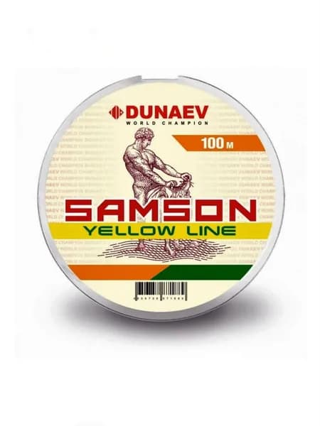 Леска DUNAEV SAMSON YELLOW 100м
