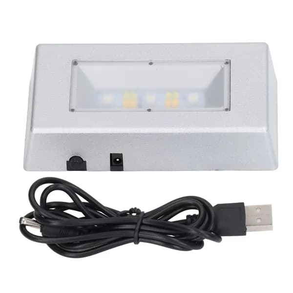 Подсветка для кристаллов 3D, многофункциональная LED основа, USB и батарейное питание