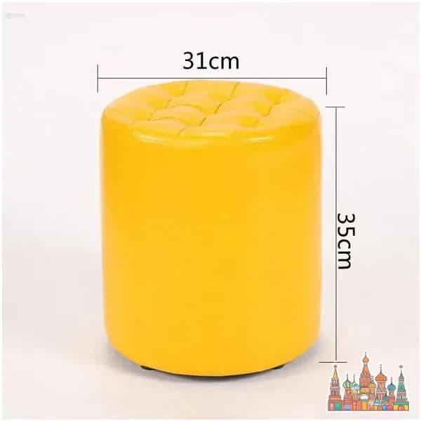 Пуф, Экокожа, 31х31х35 см