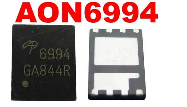 Микросхема AON6994 N-Channel MOSFET 30V 50A DFN5x6D
