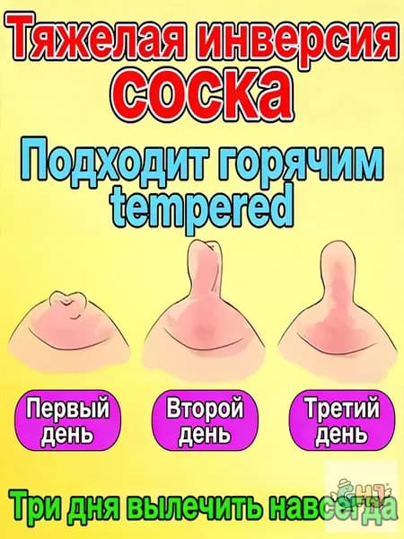 Аспиратор для сосков, перевернутый ниплет, восстановление сосания для плоских сосков, корректирующий формирователь присосок для грудного вскармливания