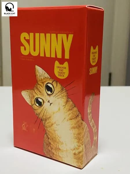 Колода таро "Солнечно-Оранжевый кот"-Кошки,Sunny Orange Cat Tarot Deck