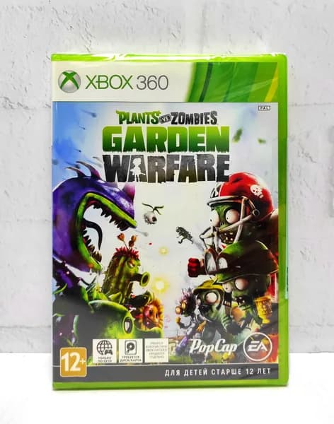 Plants VS Zombies Garden Warfare СЕТЕВАЯ ИГРА Английский язык Видеоигра на диске Xbox 360. Товар уцененный