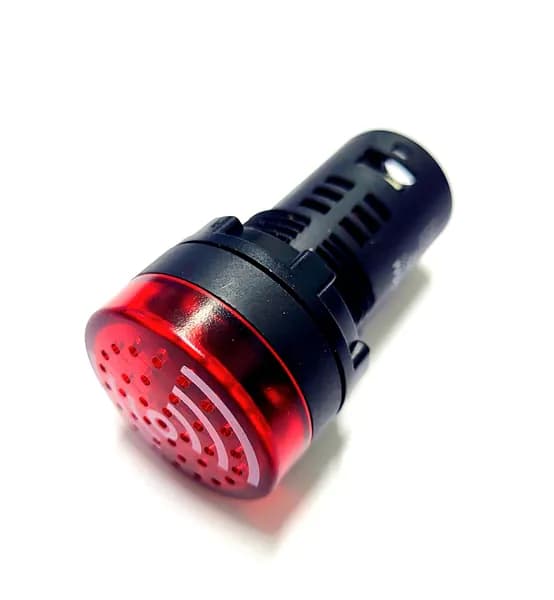 Зуммер 220В красный ( ED16-22SMr)