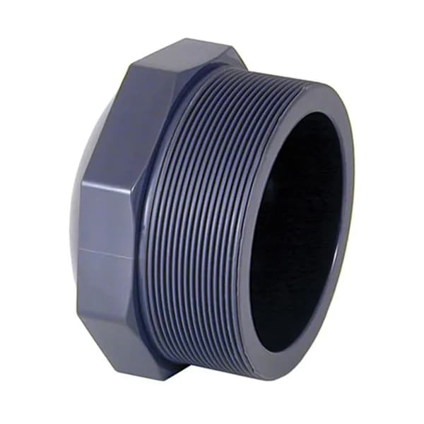 Крышка ПВХ нар. резьба  1" (Cepex)