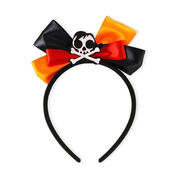 Многократный тип Bownot Hairband Girl Makeup Music Festival Carnivals, - Режим пирата - скелета