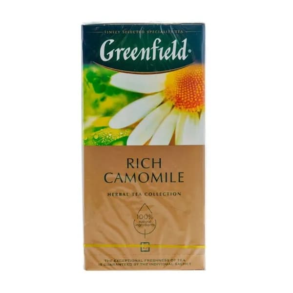 Чай травяной Greenfield Rich Camomile в пакетиках 1,5 г х 25 шт