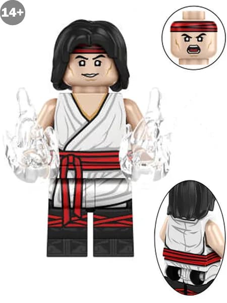 Фигурка персонаж "Mortal Kombat", Лю Канг, конструктор