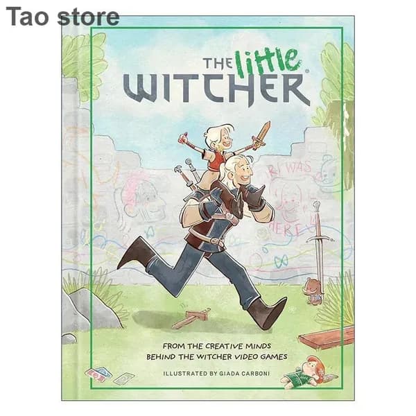 Книга The Little Witcher : яркие иллюстрации и забавные приключения для маленьких фанатов