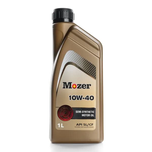 MOZER 10W-40 Масло моторное, Полусинтетическое, 1 л