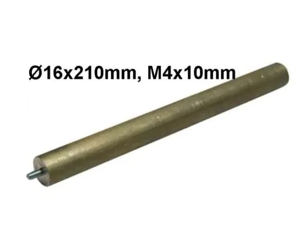 Анод магниевый M4x10mm, L-210mm, D-16