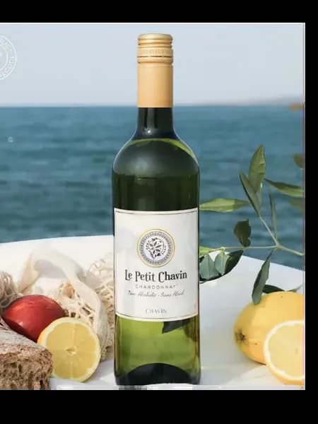 Вино безалкогольное Le Petit Chavin Chardonnay белое п сл