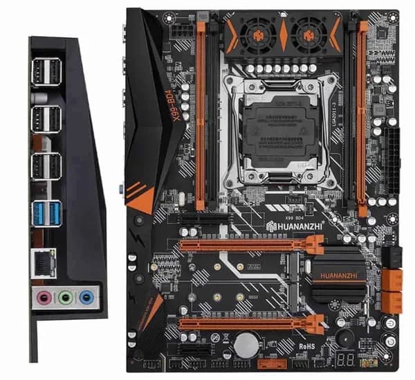 HUANANZHI Материнская плата HUANANZHI X99 BD4, LGA 2011-3, DDR4, Материнская плата