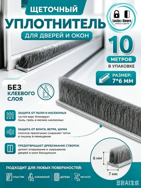 Уплотнитель для цоколя ,1000см