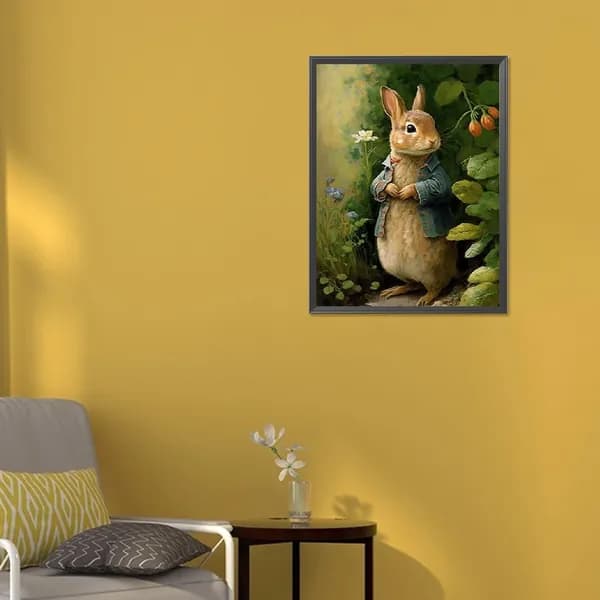 алмазная картина для интерьера, 30x40 см, полное заполнение