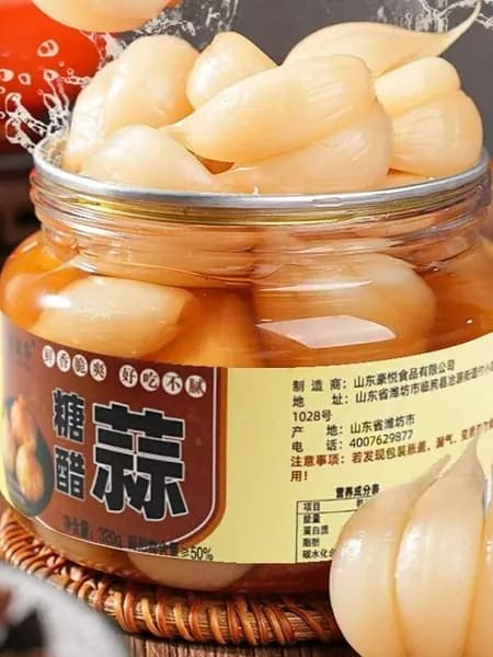 Эксклюзивный маринованный чеснок в кисло-сладком соусе