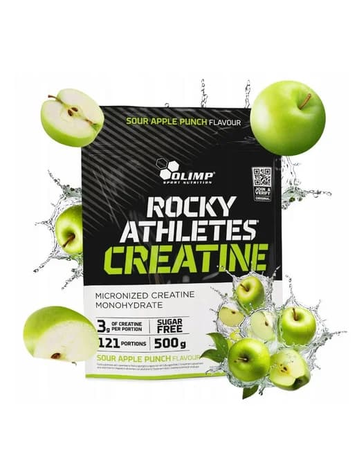Rocky Athletes Creatine Olimp (500 гр) Яблоко