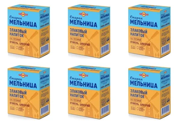 Московская кофейня на паяхъ Кофейный напиток Осенний, с цикорием, 100 г, 6 шт