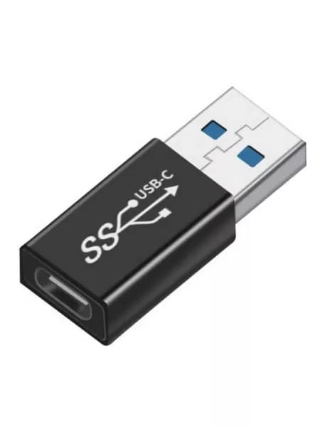 3CTECH Кабель для компьютерной периферии USB Type-C/USB Type-A, черный, серебристый