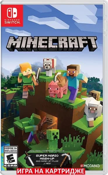 Игра Minecraft (Nintendo Switch, Русские субтитры)