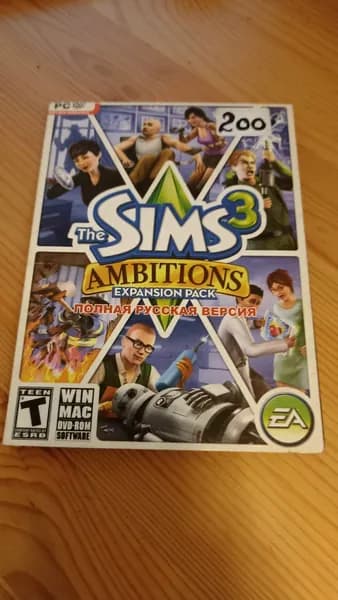 Игра The sims 3 ambitions expansion pack игра (PC, Windows