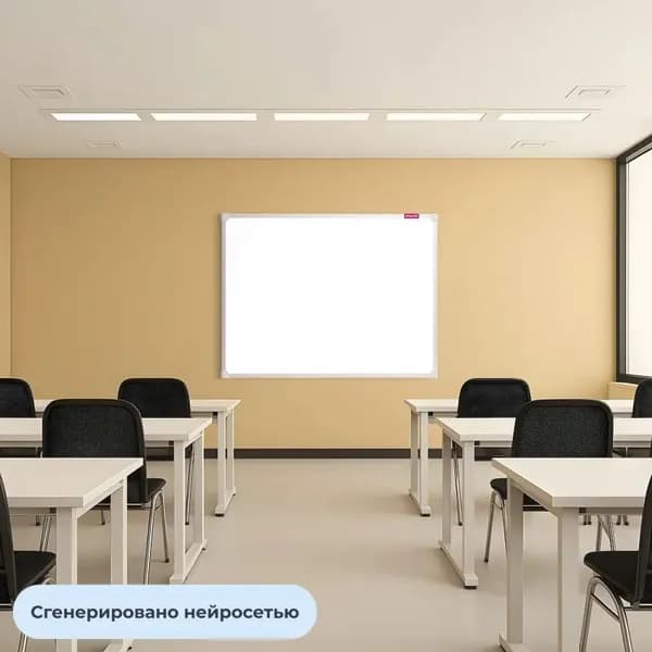 Доска магнитно-маркерная 120х180 economy лак,(набор из 1 шт)