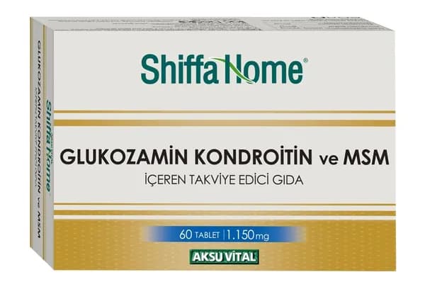 Shiffa Home Глюкозамин хондроитин и МСМ 60 таблеток