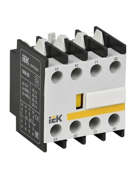 Приставка ПКИ-22 дополнительные контакты 2NC+2NO IEK
