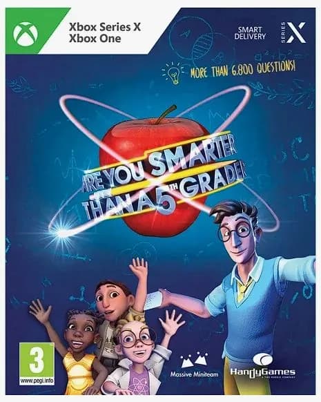Игра Xbox ONE / Series X Are You Smarter Than A 5th Grader? (Диск) (Xbox Series, Xbox One, Английская версия)