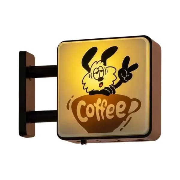 Светящаяся Наклейка на холодильник серии coffee series-A