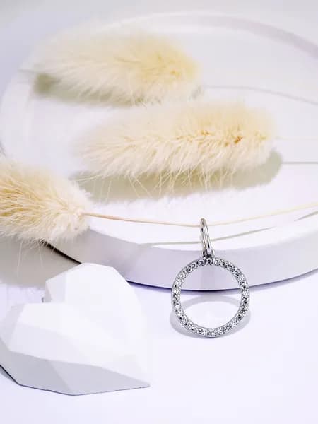 SILVER WHALE Подвеска Серебро родированное 925 пробы